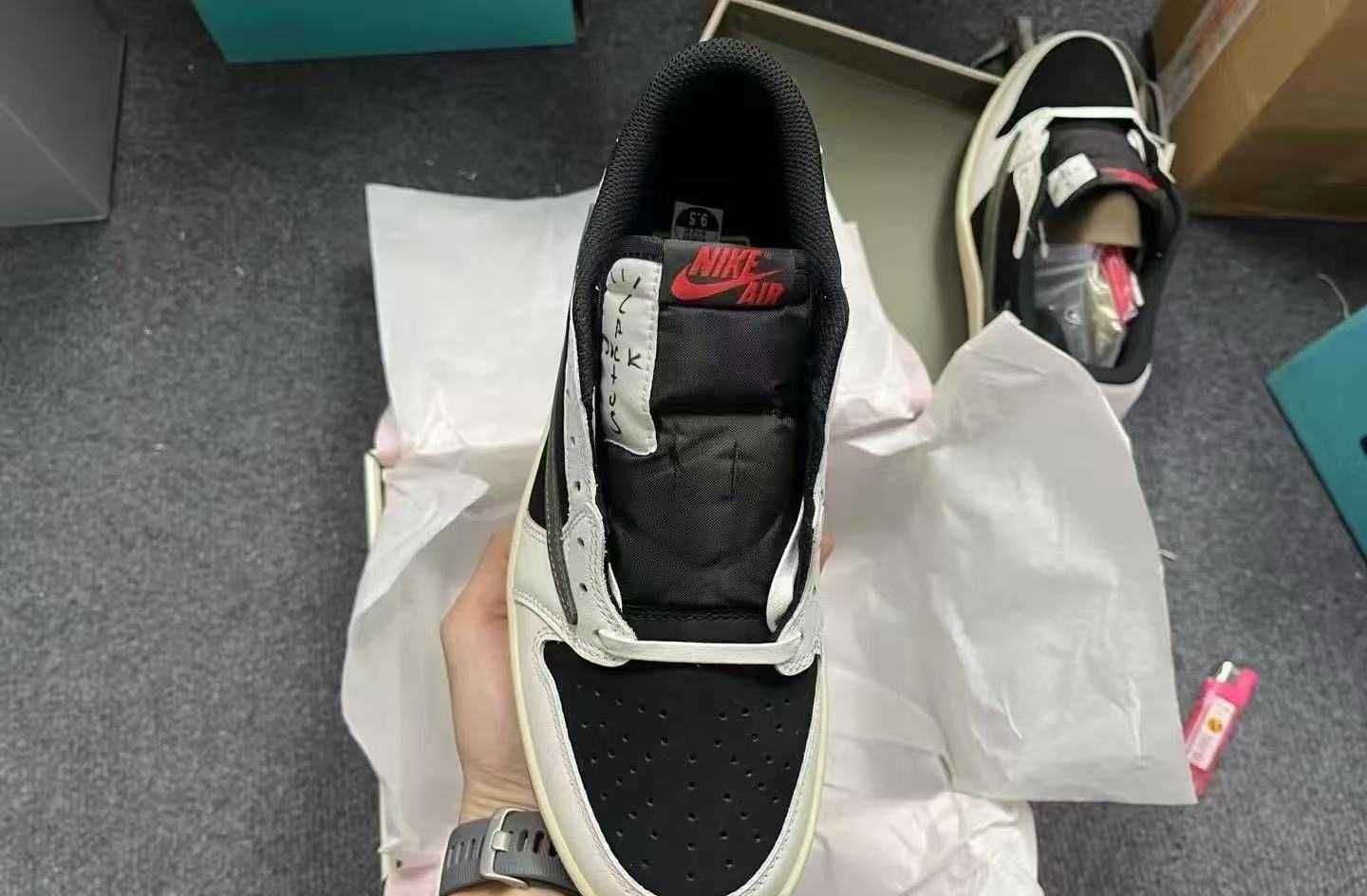 Jordan 1 Retro Low OG SP Travis Scott Olive R.41