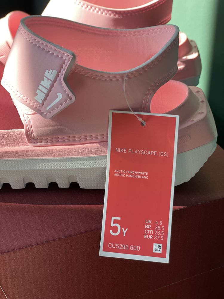 Жіночі сандалі Nike Playscape Pink