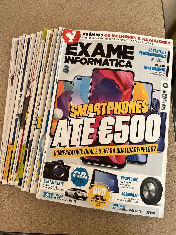 Revistas Exame Informática vários anos
