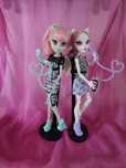 Monster high Catrine Demew Rochelle Goyle Ghoul Chat