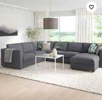 Nowa -40% ceny OGROMNA  sofa 6 os. VIMLE z Ikea narożnik moduło