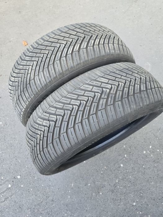Opony całoroczne Continental AllSeasonContact 2szt. używane 215/55 R17