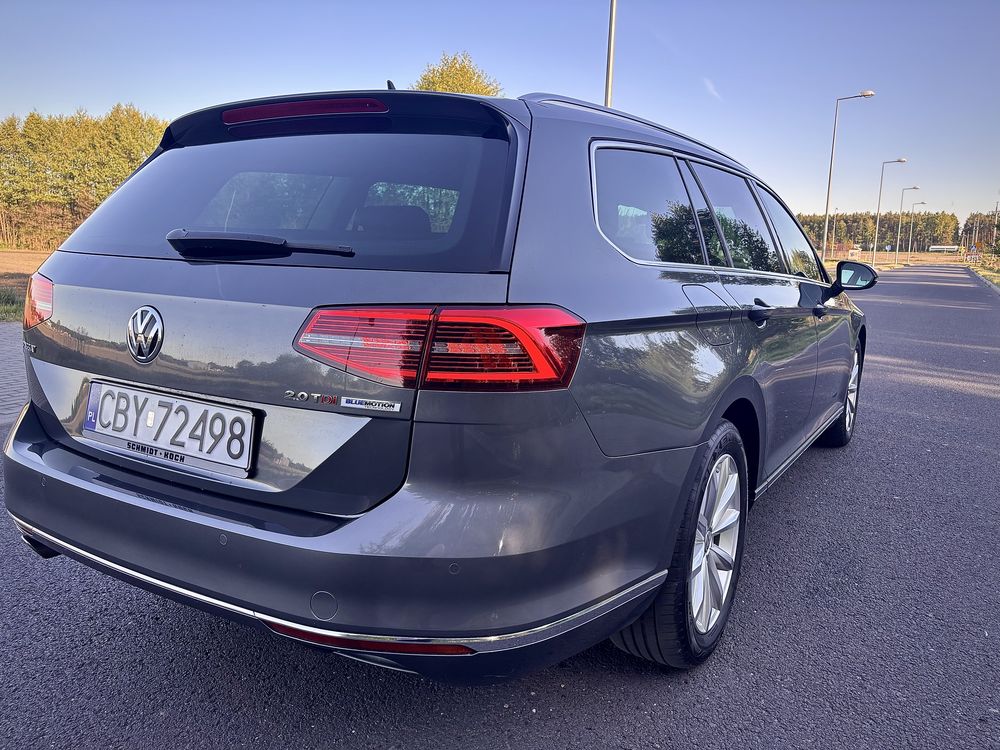 Vw Passat 2.0TDI 190km HigHline Sprowadzony Zarejestrowany Orginał