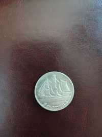 Moneta 5 złotych,,żaglowiec ''1936