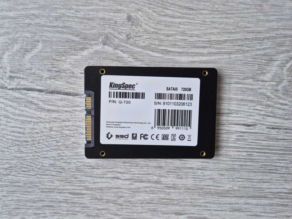 SSD диск 720GB KingSpec (SATA3 \ 2.5"). Trade-in