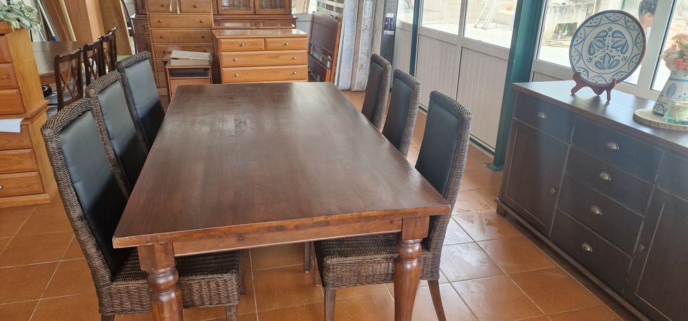 Mesa Refeição c/ 6 Cadeiras