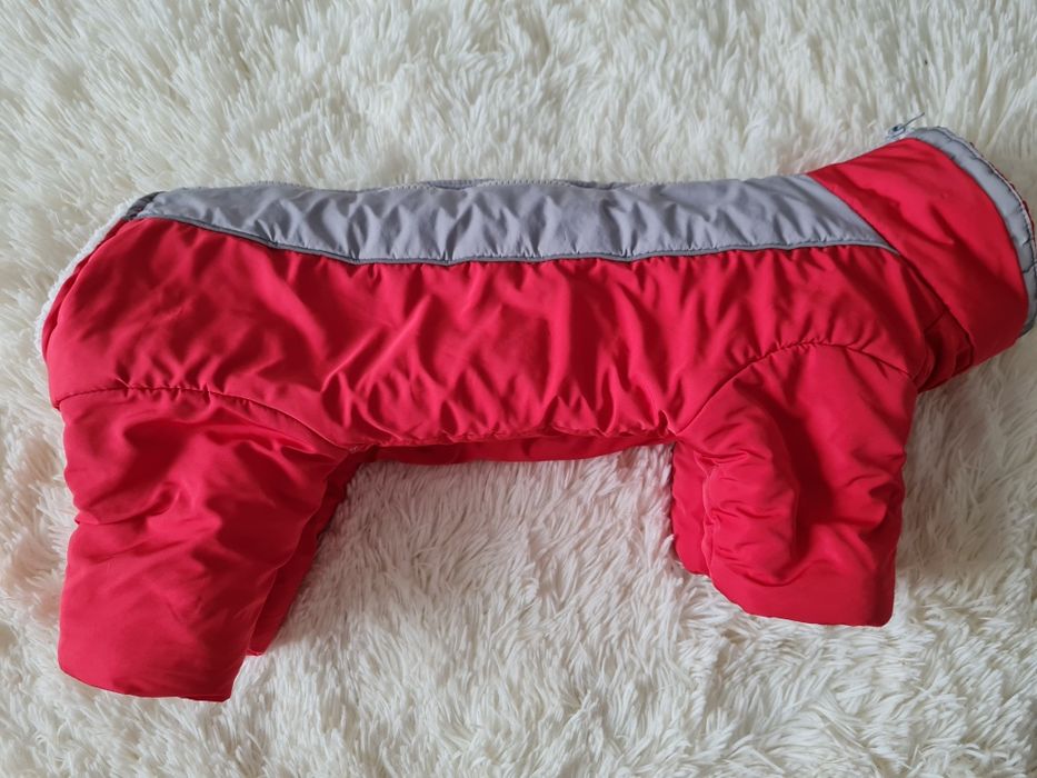 Зимовий комбінезон для собаки дівчинки