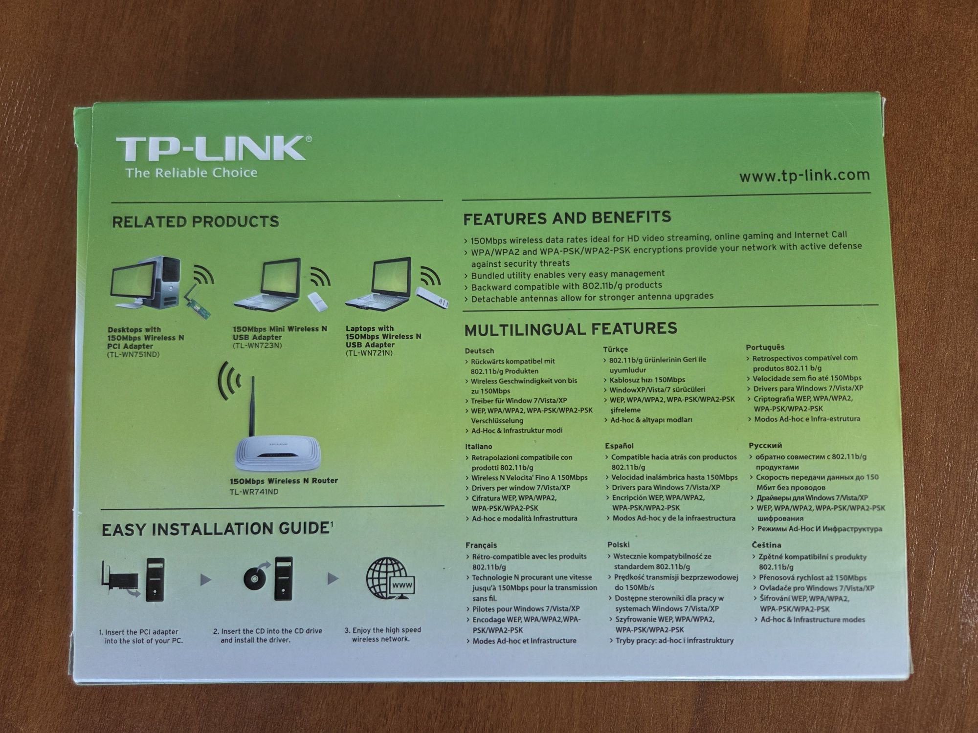 Karta sieciowa TP- Link TLWN751ND