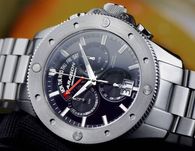 Часы ARAGON Matador A463BLK SAPPHIRE SWISS Ronda 8040.N 50 mm. 200 MT.