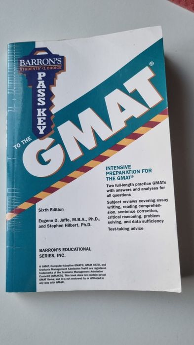 Livro Pass Key to the GMAT