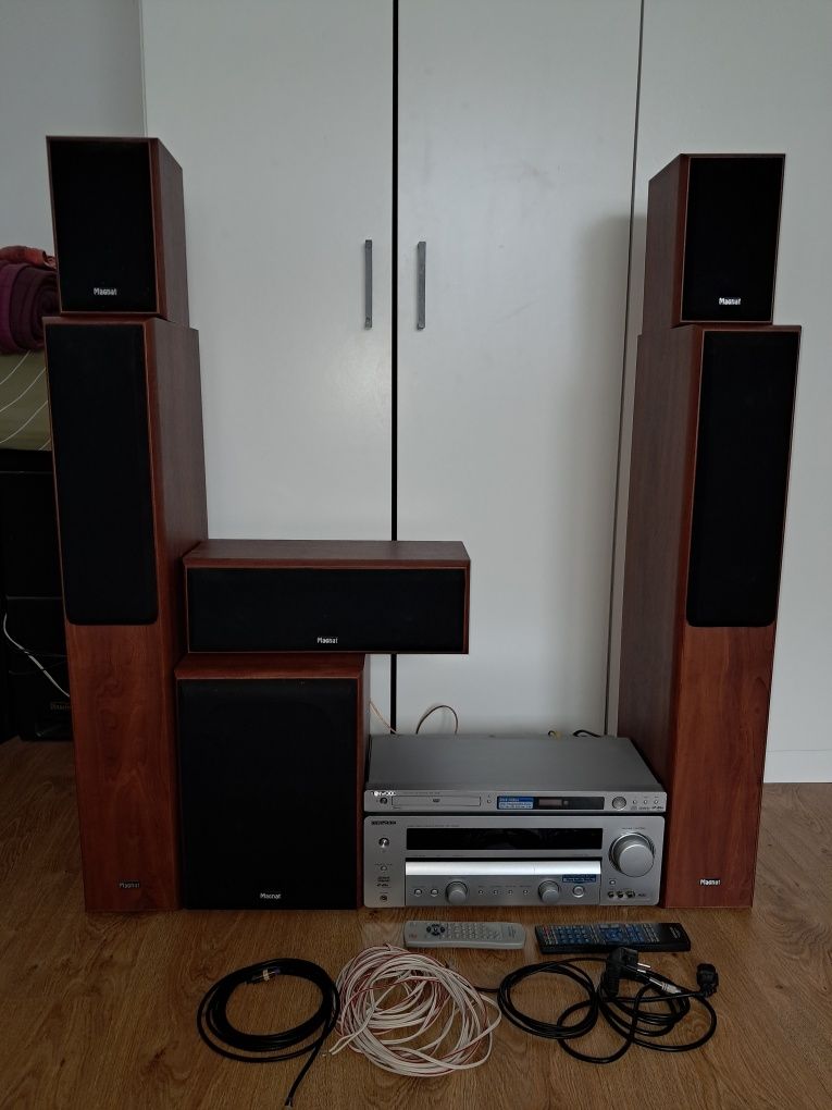 Amplituner Kolumny Kino domowe Kenwood