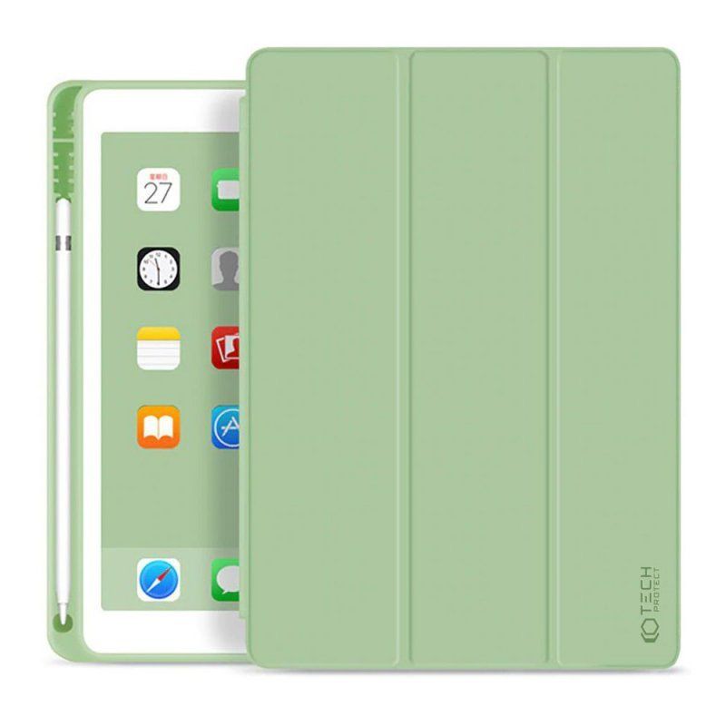 Tech-Protect Sc Pen Ipad 10.2 7 / 8 / 9 / 2019/2021 Cactus Green