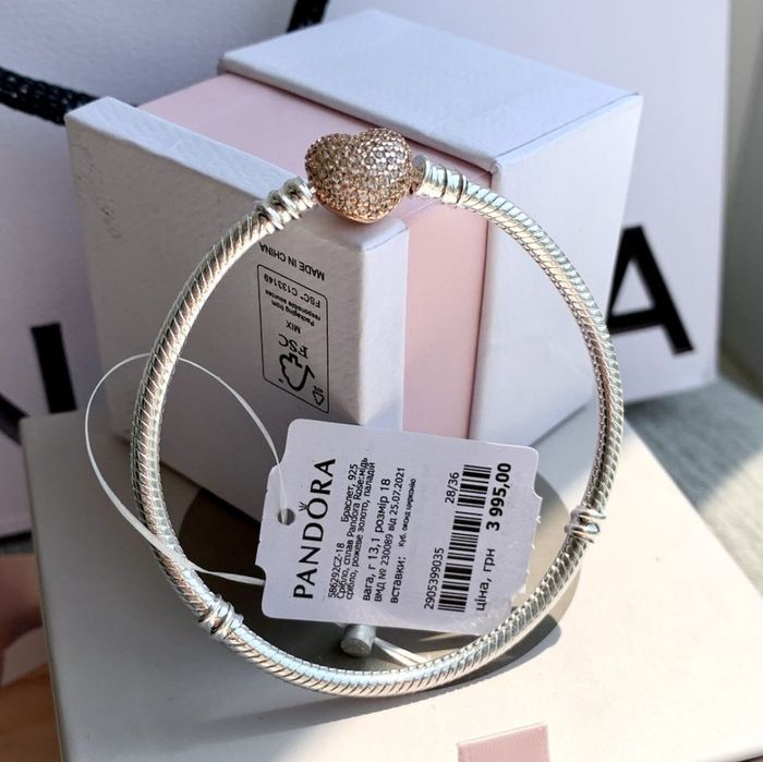 Браслет Пандора Pandora оригінал новий прикраса