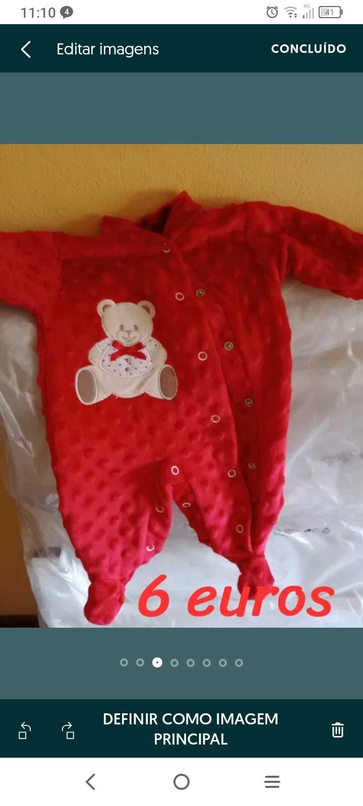 Roupa até 3 meses