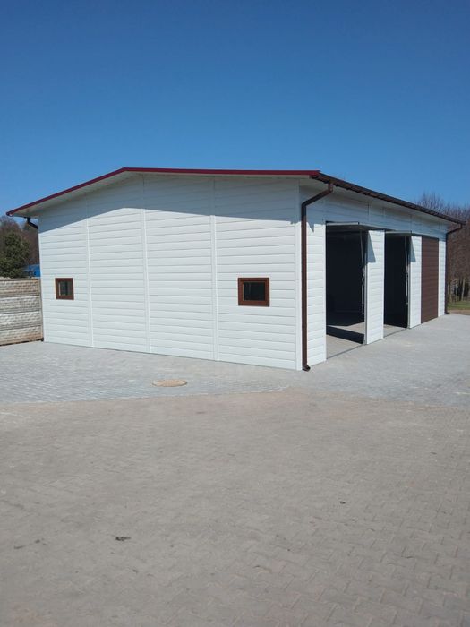 Garaz blaszak 12x7 profil zamknięty