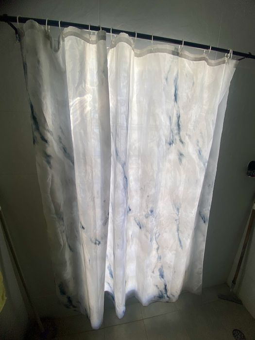 Cortina para casa de banho