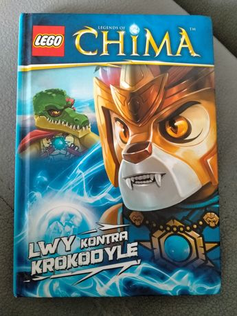 Książka LEGO Chima lwy kontra krokodyle