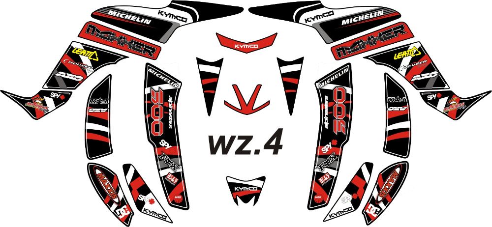 Naklejki Kymco Maxxer 250 300
