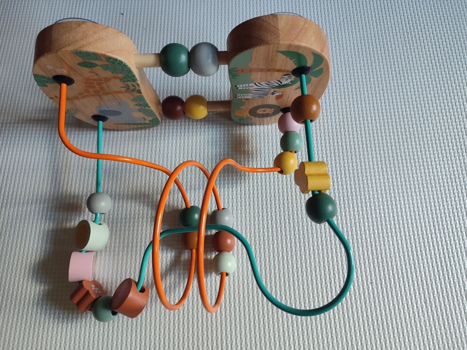 Labirynt zwierzęcy Smiki -przeplatanka zabawka zręcznościowa