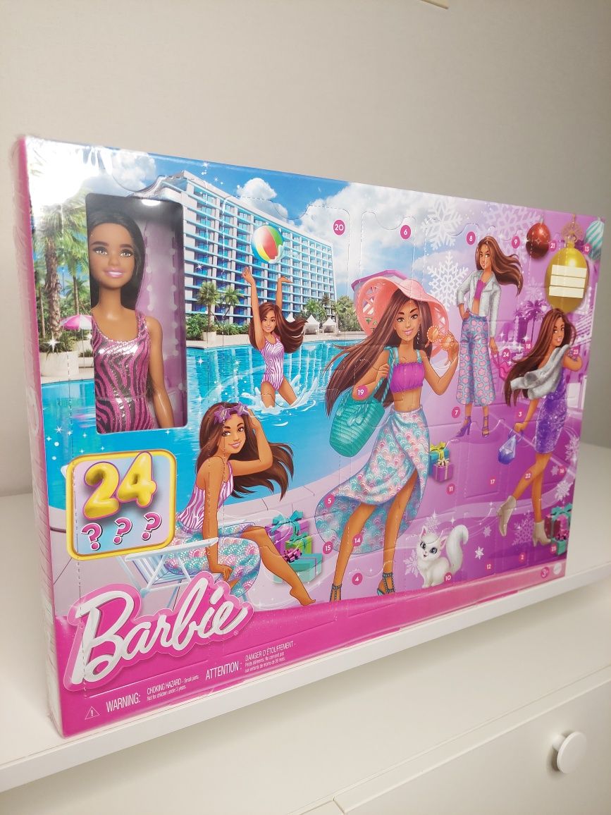 Barbie Doll and Fashion Advent Calendar, Барбі адвент календар, Барби