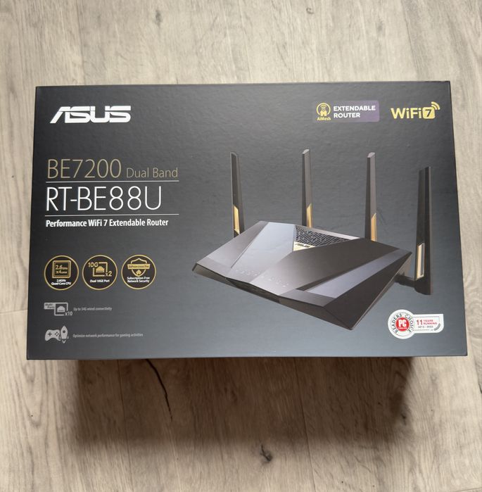 Asus RT-BE88U | Wi-Fi 7 | Флагманський роутер | НОВИЙ