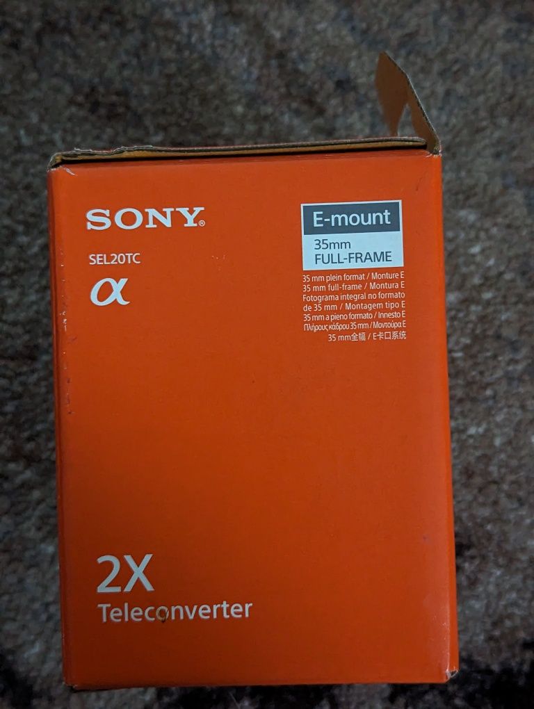 Sony E - Mount 2X