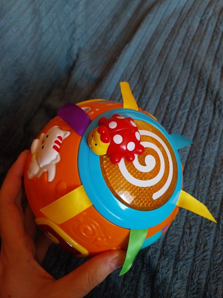 Hula kula vtech do raczkowania migocząca zabawka dźwiękowa dzień dziec