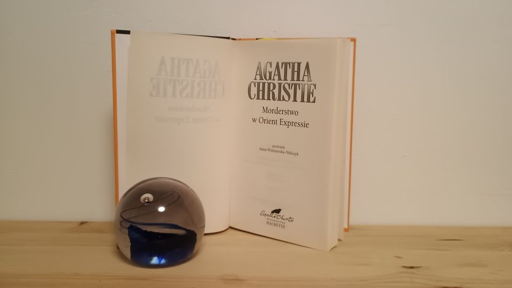 Morderstwo w Orient Expressie. Agatha Christie. Wyd Hachette.2001r.