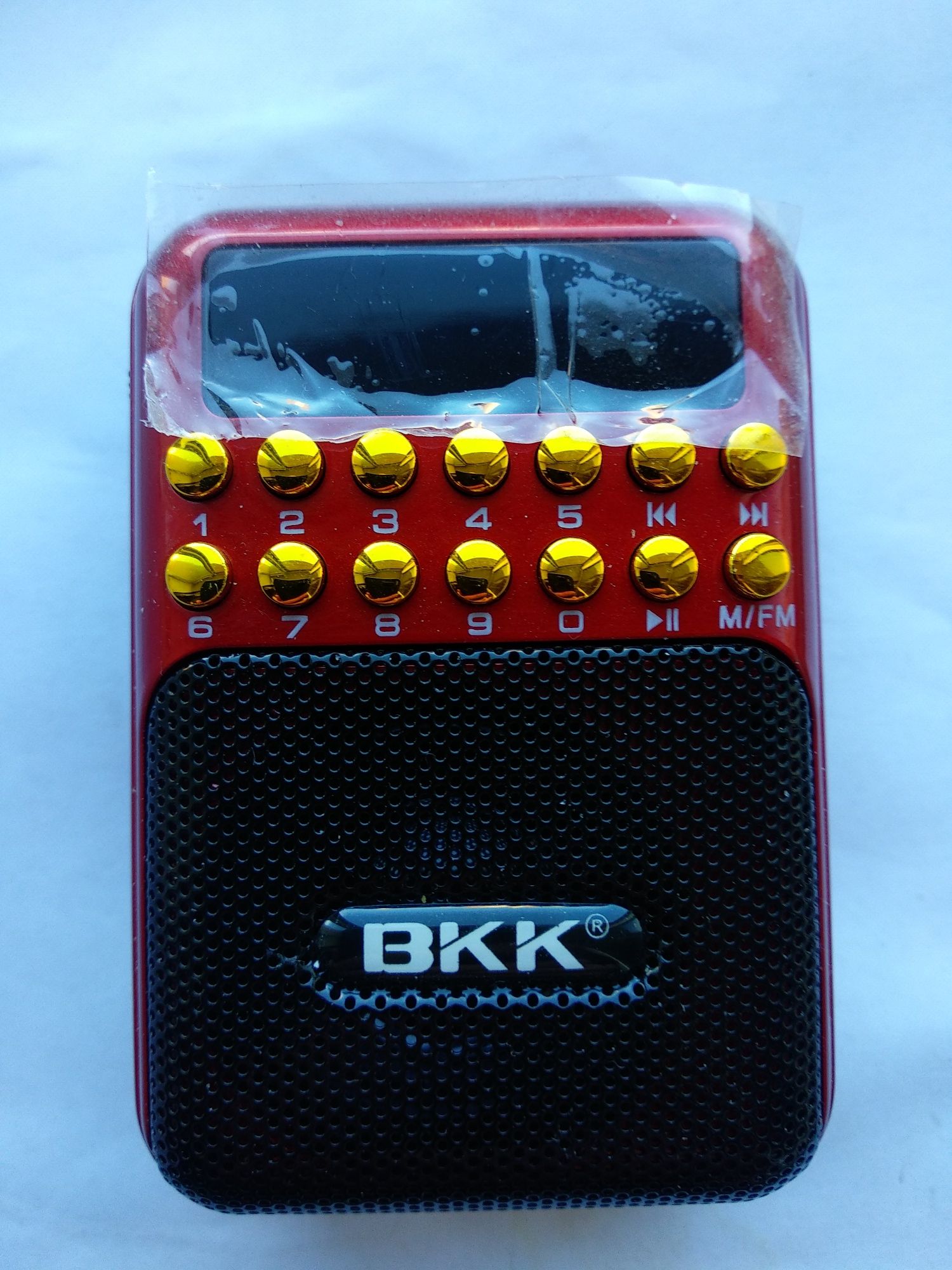 Радиоприёмник с FM USB MicroSD BKK B872 радио на аккумуляторе