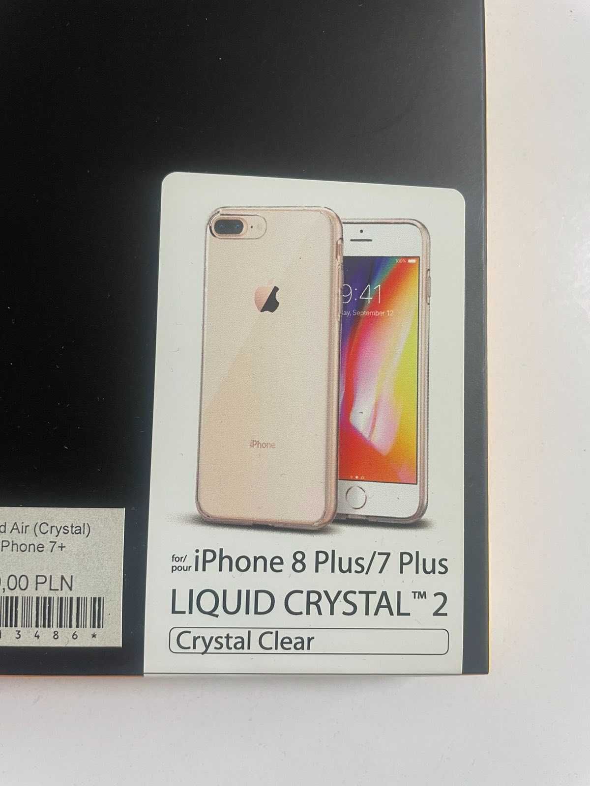 Pokrowiec SPIGEN Liquid Crystal Apple iPhone 8 Plus / 7 Plus Case Etui