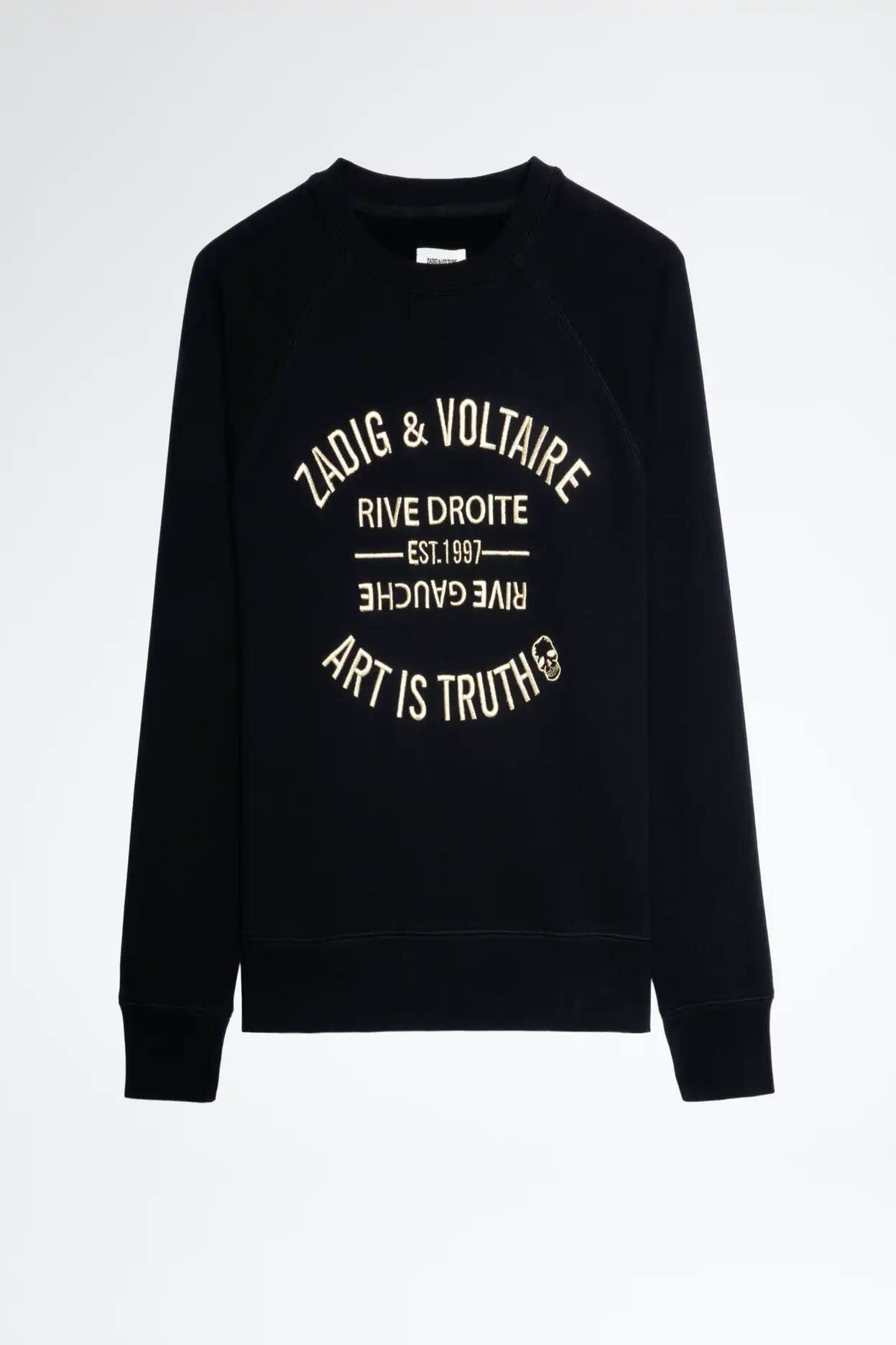 Толстовка чёрная Zadig & Voltaire