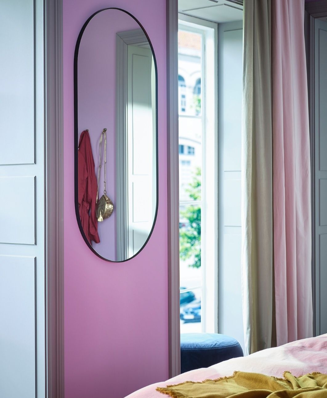 Lustro 60x120 lindbyn ikea bdb salon sypialnia łazienka