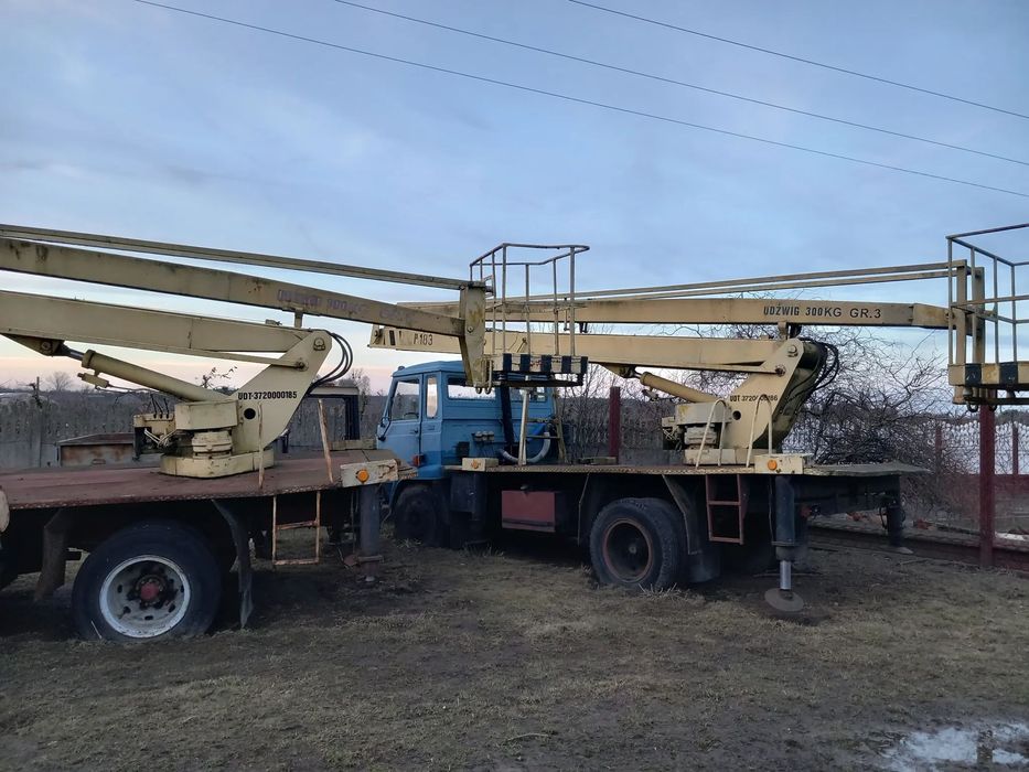 Star 200  Podnośnik montażowy koszowy zwyżka Star Bumar Koszalin P-183 /ZAMIANA
