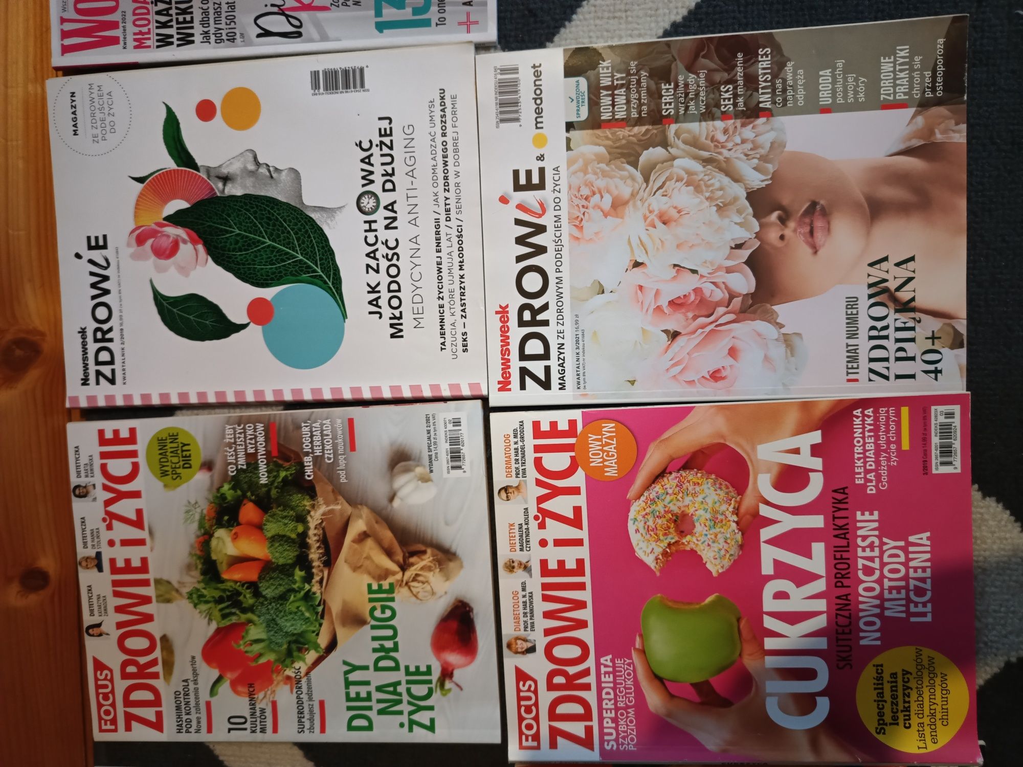 8 gazet o zdrowiu Woman's Health, Zdrowie i Życie, Tylko Zdrowie