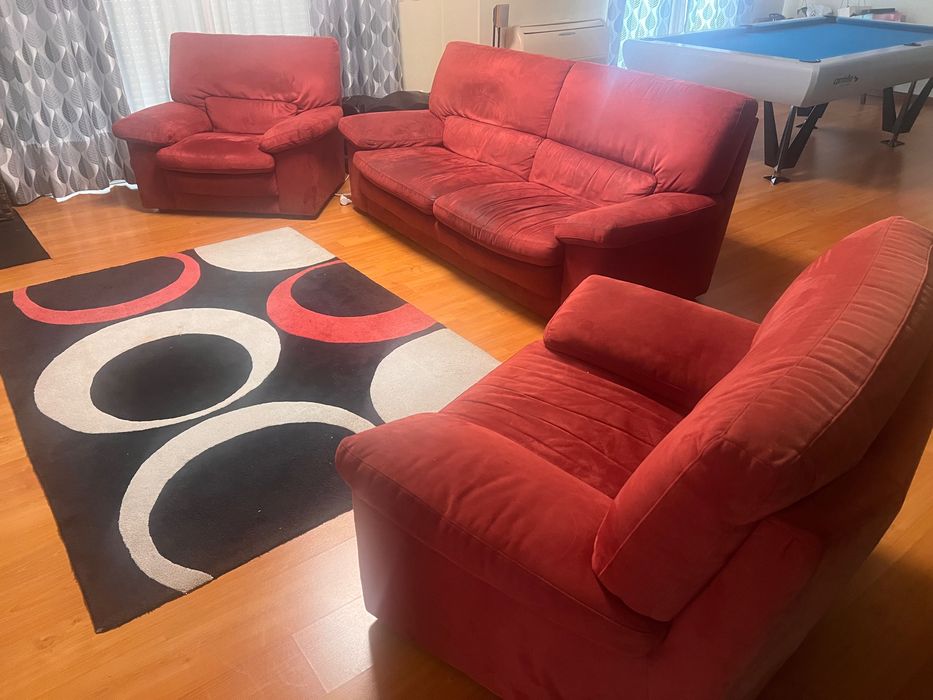 Conjunto de 3 sofás Divani e Divani