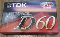 Cassete audio TDK D 60 selada