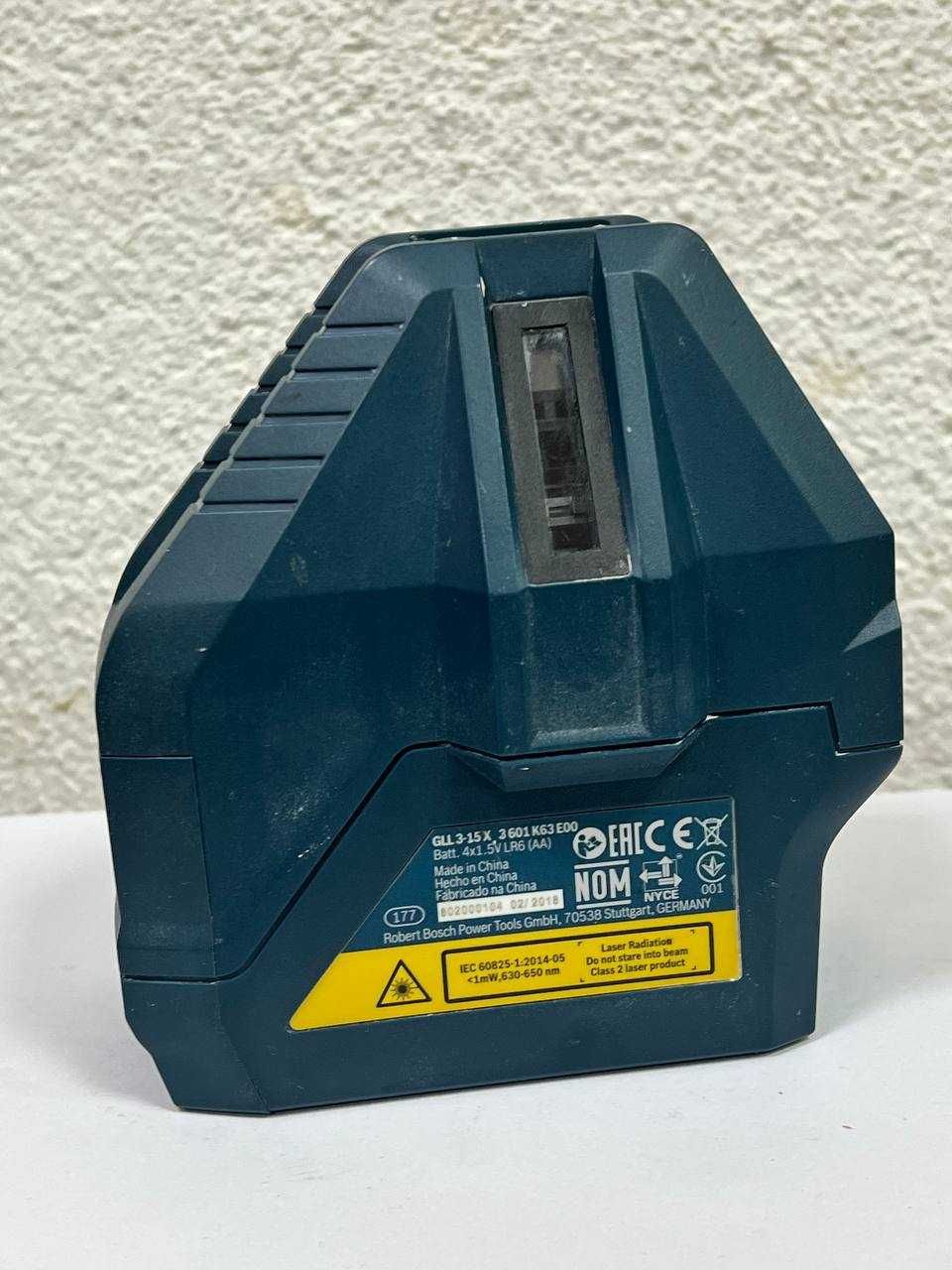 Лазерний нівелір Bosch GLL 3-15 + міні штатив