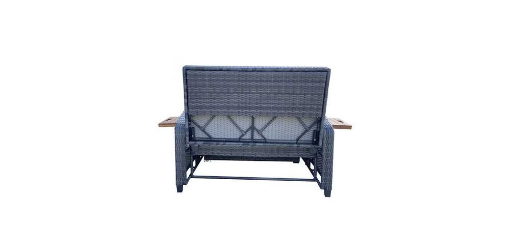 Sofa ogrodowa rattanowa BARI z funkcją relaksu
