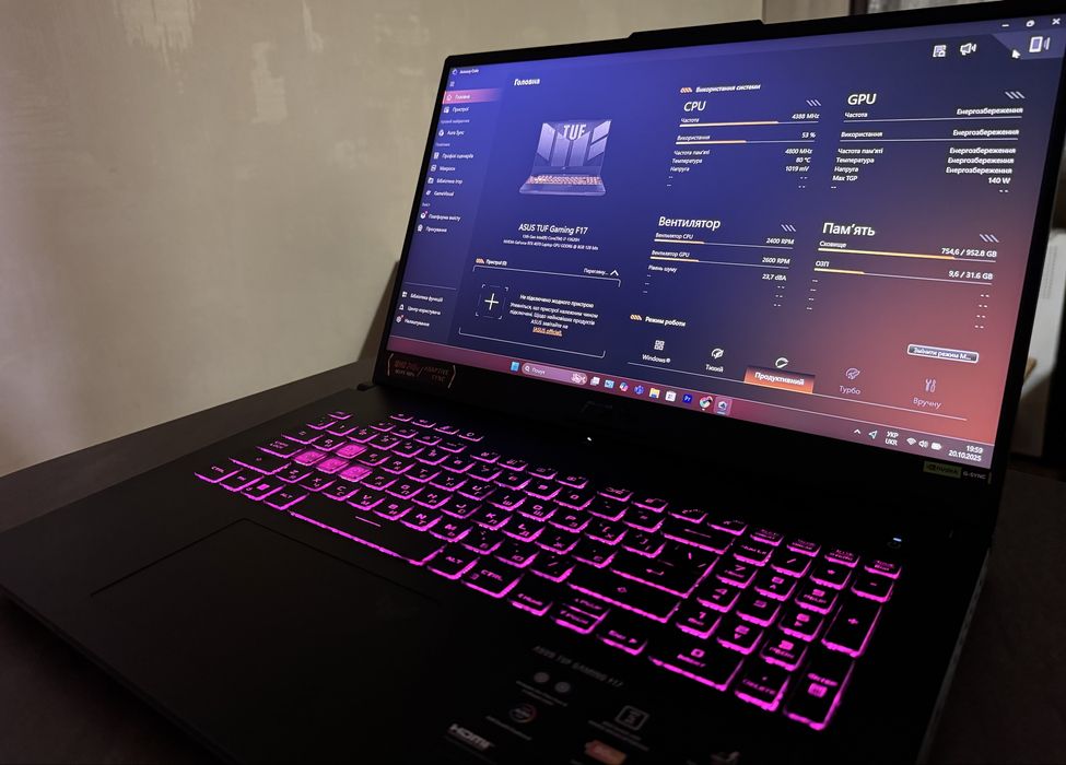 Ноутбук ASUS TUF Gaming F17