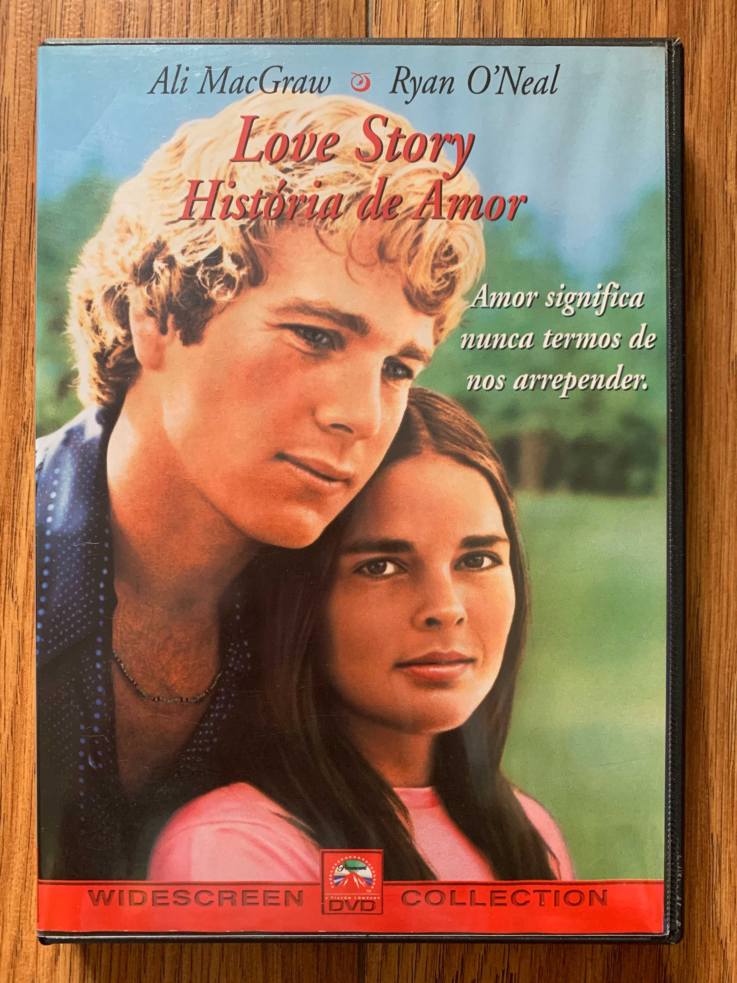 Love Story - História de Amor - Ali MacGraw - Ryan O'Neal - dvd