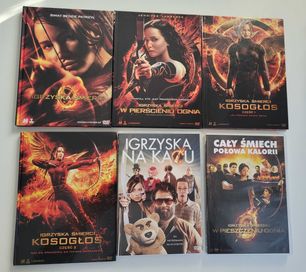 Filmy DVD Zestaw Igrzyska Śmierci Komplet 6 DVD