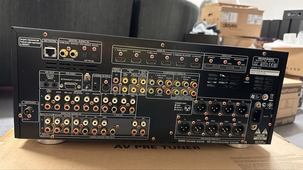 Marantz MM7055+AV7701 в коробці