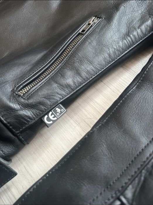 Blusão de Moto em Couro Segura