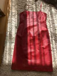 Ralph Lauren кожаный сарафан (платье)
