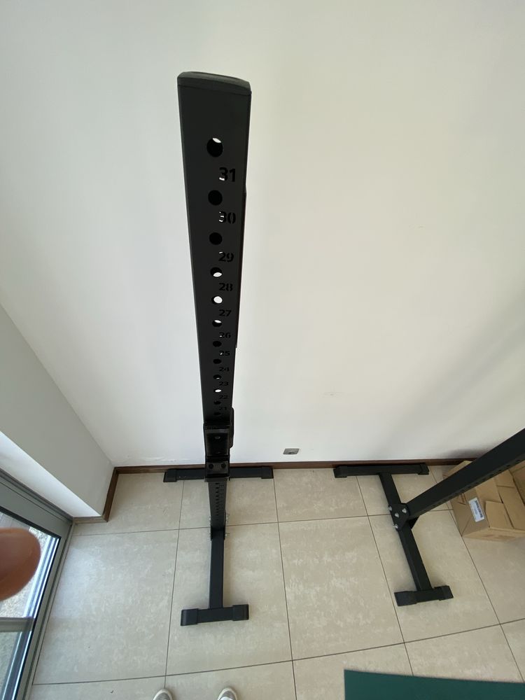 Rack  squat stand de base separada