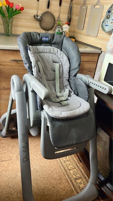 Стульчик для кормления Chicco Polly Magic Relax 3 в 1