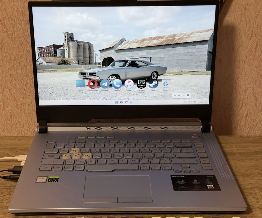 Ноутбук ASUS ROG Strix G531GV-AL232 (90NR01I6-M07650) Glacier Blue