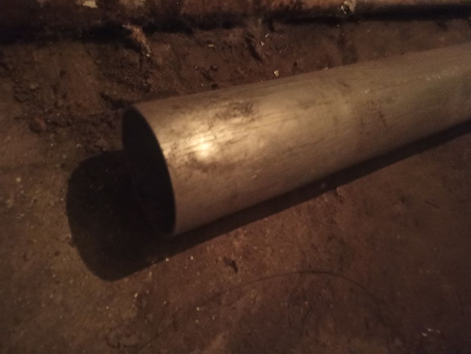 Труба нержавіюча 100 мм, 4 шт.,довжина 7 метрів,