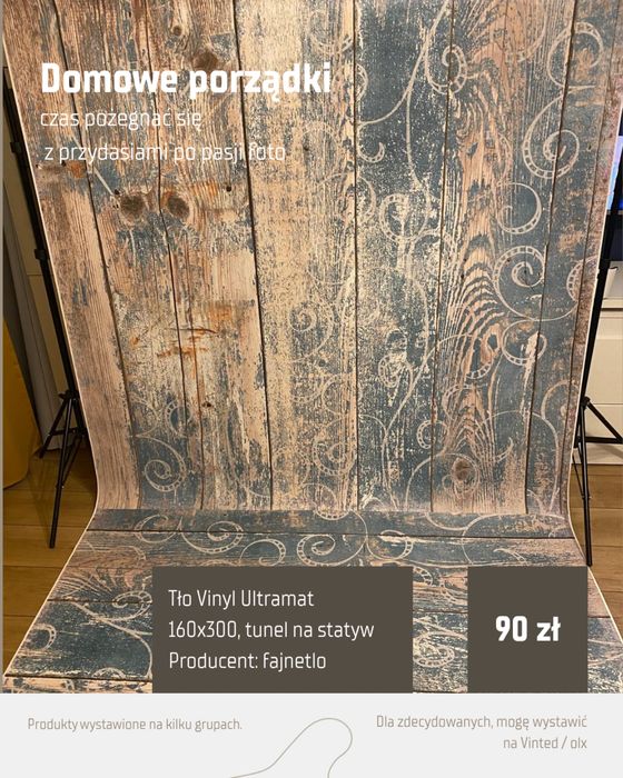 Zestaw 5 sztuk tła fotograficznego