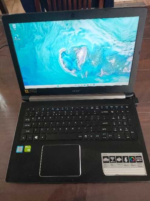 ACER Aspire 5, 8 gen, 15,6”, 8 GB, 480GB SSD - stan i bateria BDB